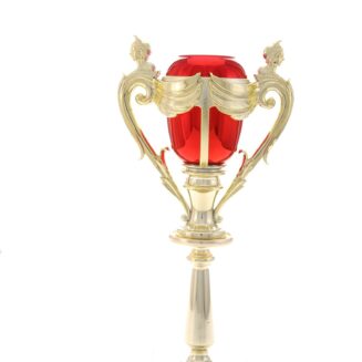 Red And Gold crown Cup - A070A+M4