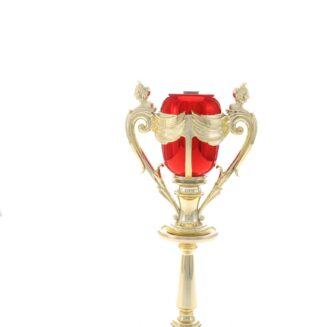 Red And Gold crown Cup - A070B+M3
