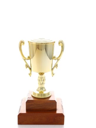 Chalice Cup on Wooden Base - G1305+K17