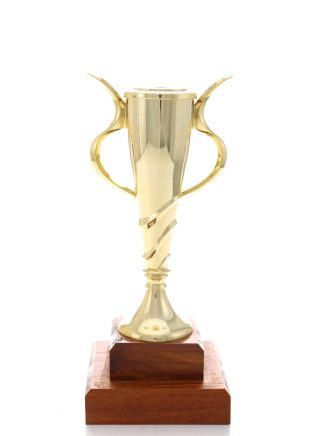 Spiral Cup on Wooden Base - G1806+K17