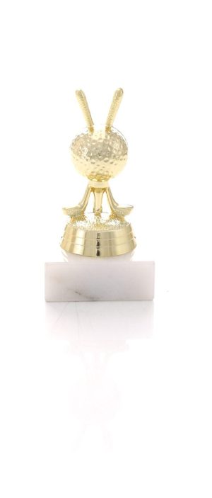 Gold Golf figurine - GOLF7