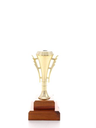 Trumpet Cup on Wooden Base - TE8699+K16