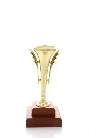 Trumpet Cup on Wooden Base - TE8700+K17