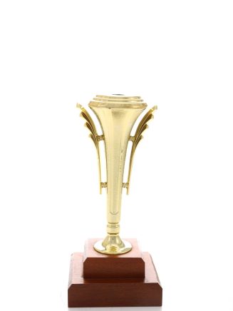 Trumpet Cup on Wooden Base - TE8700+K17