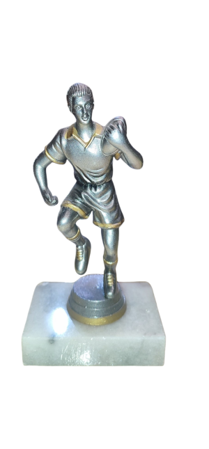 Silver Rugby Player - MB920140R+M3