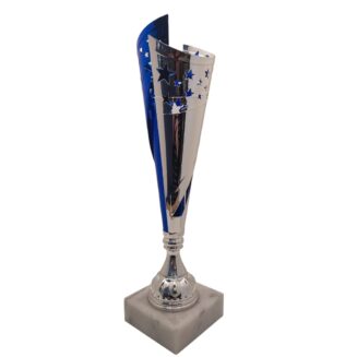 Future Star Metal cup silver/blue - CU0022B