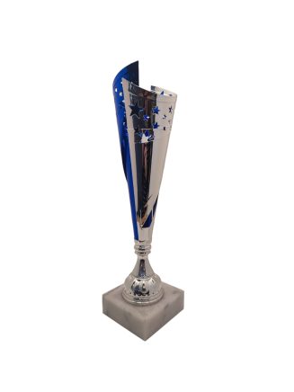 Future Star Metal cup silver/blue - CU0022B