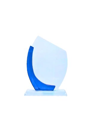 Clear with Blue side - Small - CS-PP102S