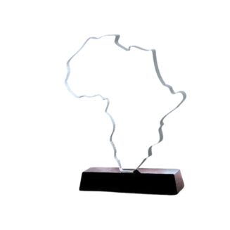 Glass Map of Africa  - CS-MAP