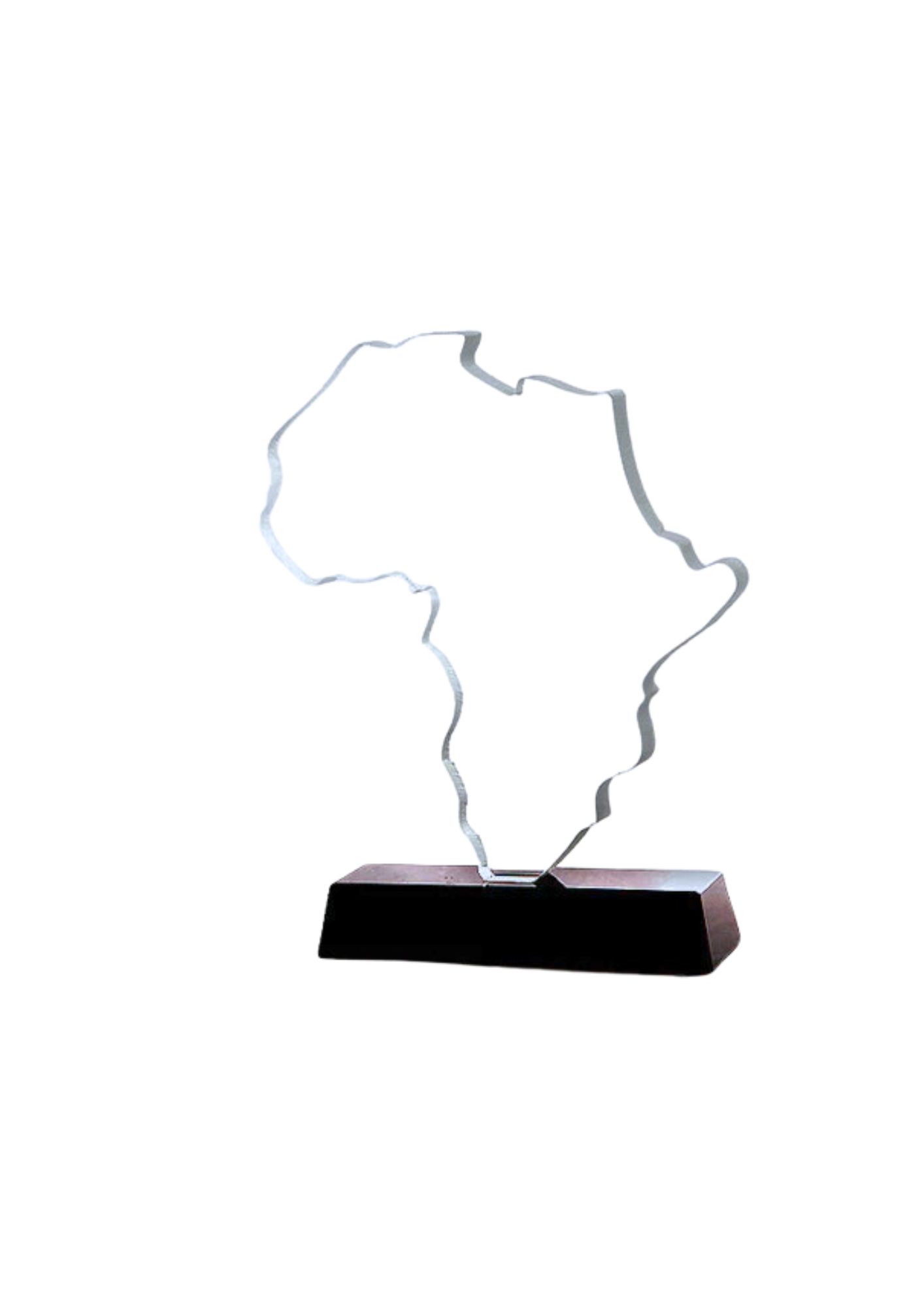 Glass Map of Africa - CS-MAP