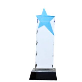 Cut out sides blue star - XY48M