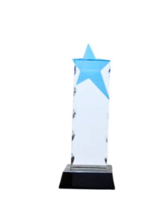 Cut out sides blue star - XY48M