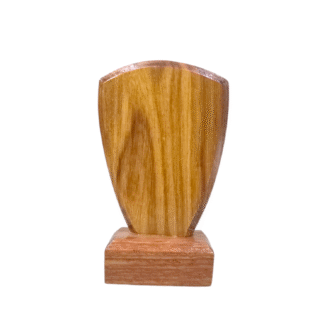 Wooden shield Trophy 110mm - TA21103B