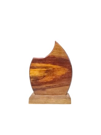Wooden shield wave  - CWS003C