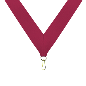 Red Neck Ribbon with Clip - RB-R