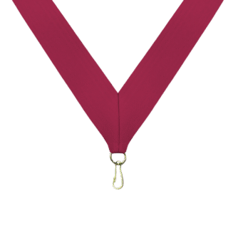 Red Neck Ribbon with Clip - RB-R