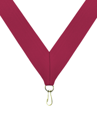 Red Neck Ribbon with Clip - RB-R