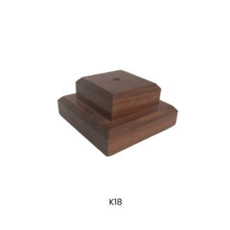 K18 Double Wooden Base