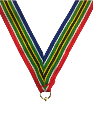 South African Themed Neck Ribbon with Clip - RB-SA