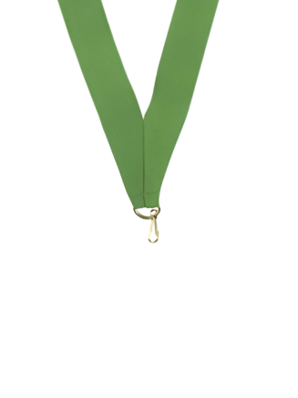 Fern Green Neck Ribbon with Clip - RB-FG