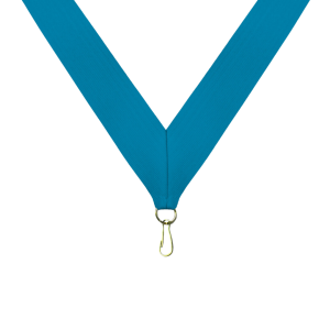 Blue Neck Ribbon with Clip - RB-1