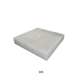 M6 White Marble