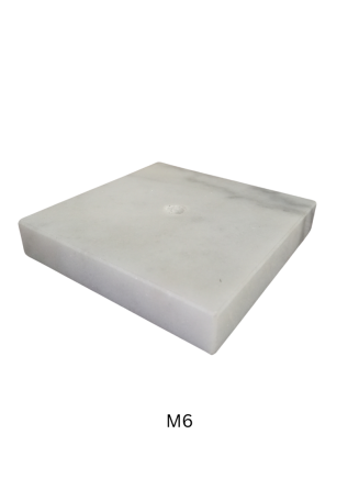 M6 White Marble