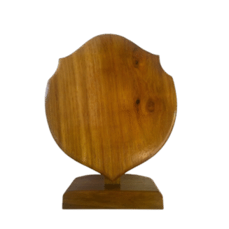 Wooden Shield Royal Design - CWSL3